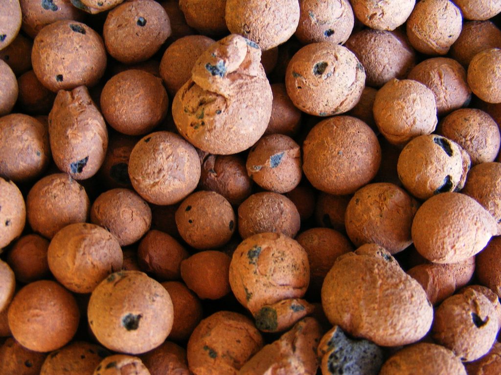 clay pebbles